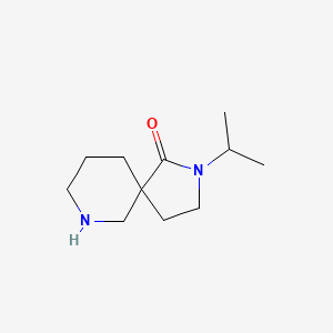 2-Isopropyl-2,7-diazaspiro[4.5]decan-1-one - 