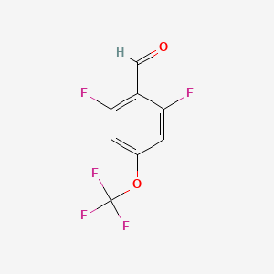 2,6-Difluoro-4-(trifluoromethoxy)benzaldehyde - 