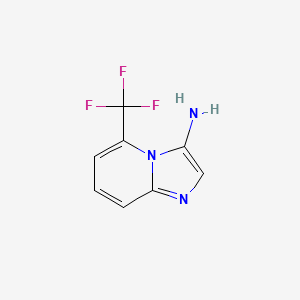 5-(Trifluoromethyl)imidazo[1,2-a]pyridin-3-amine - 