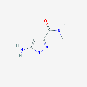 5-amino-N,N,1-trimethyl-1H-pyrazole-3-carboxamide - 