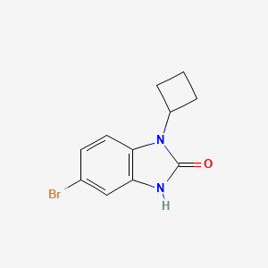 5-Bromo-1-cyclobutyl-1,3-dihydro-2H-benzo[d]imidazol-2-one - 
