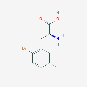 (2S)-2-AMINO-3-(2-BROMO-5-FLUOROPHENYL)PROPANOIC ACID - 