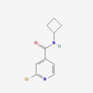 2-Bromo-N-cyclobutyl-isonicotinamide - 