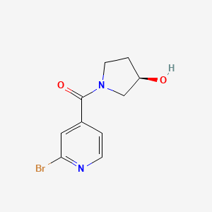 (3R)-1-(2-bromopyridine-4-carbonyl)pyrrolidin-3-ol - 