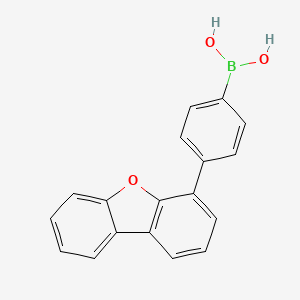 (4-(Dibenzo[b,d]furan-4-yl)phenyl)boronic acid - 
