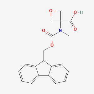 3-[Fmoc-(methyl)amino]-3-oxetanecarboxylic acid - 