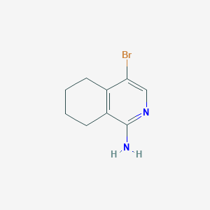 4-Bromo-5,6,7,8-tetrahydro-isoquinolin-1-ylamine - 