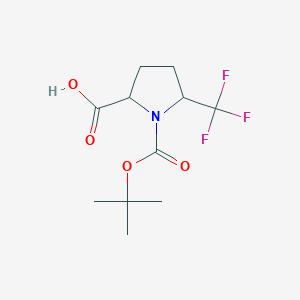 1-Boc-5-Trifluoromethyl-pyrrolidine-2-carboxylic acid - 