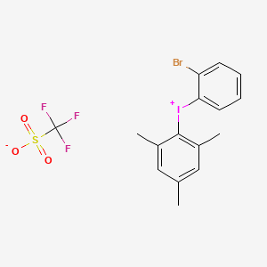 (2-Bromophenyl)(2,4,6-trimethylphenyl)iodonium triflate - 1464149-64-1