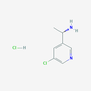 (S)-1-(5-Chloropyridin-3-yl)ethanamine hydrochloride - 