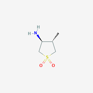 (3S,4S)-3-Amino-4-methyltetrahydrothiophene 1,1-dioxide - 