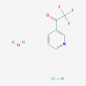 2,2,2-Trifluoro-1-(pyridin-3-yl)ethanone HCl h2o - 