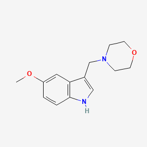 4-((5-Methoxy-1H-indol-3-yl)methyl)morpholine - 1951444-88-4
