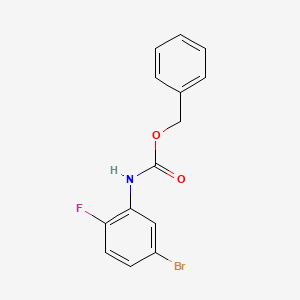 Benzyl (5-bromo-2-fluorophenyl)carbamate - 