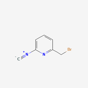 2-(Bromomethyl)-6-isocyanopyridine - 