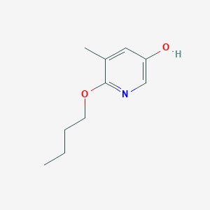 6-Butoxy-5-methylpyridin-3-OL - 