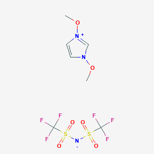 1,3-Dimethoxyimidazolium bis(trifluoromethylsulfonyl)imide - 951021-03-7