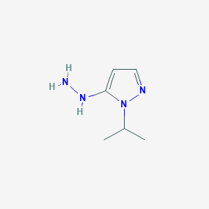 5-hydrazinyl-1-(propan-2-yl)-1H-pyrazole - 