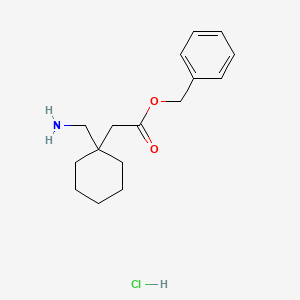 Benzyl 2-(1-(aminomethyl)cyclohexyl)acetate hydrochloride - 