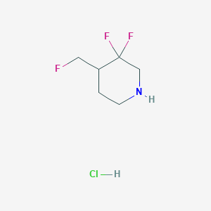 3,3-Difluoro-4-(fluoromethyl)piperidine hydrochloride - 