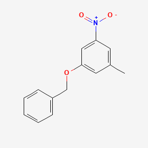1-(Benzyloxy)-3-methyl-5-nitrobenzene - 1881291-17-3