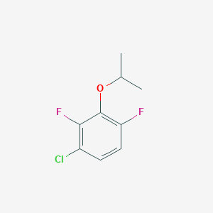 1-Chloro-2,4-difluoro-3-(propan-2-yloxy)benzene - 