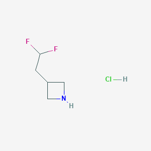 3-(2,2-Difluoroethyl)azetidine hydrochloride - 