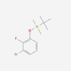 3-Bromo-2-fluorophenoxy(tert-butyl)dimethylsilane - 