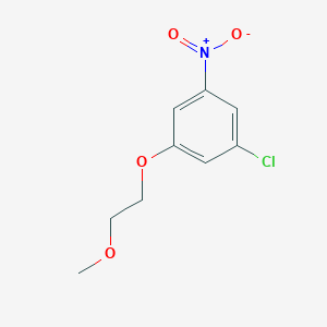 1-Chloro-3-(2-methoxyethoxy)-5-nitrobenzene - 