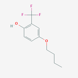 4-Butoxy-2-(trifluoromethyl)phenol - 