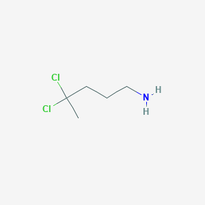 4,4-Dichloropentan-1-amine - 
