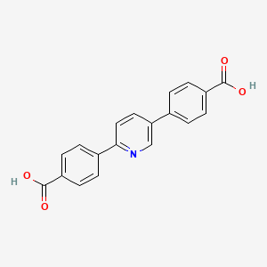 4,4'-(Pyridine-2,5-diyl)dibenzoic acid - 30249-86-6