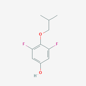 3,5-Difluoro-4-(2-methylpropoxy)phenol - 