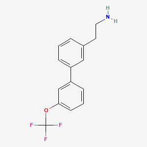3'-(Trifluoromethoxy)biphenyl-3-ethylamine - 