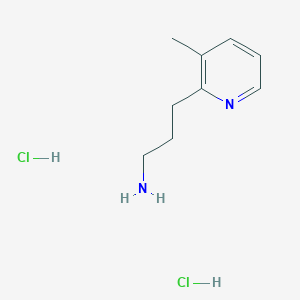 3-(3-Methylpyridin-2-yl)propan-1-amine dihydrochloride - 