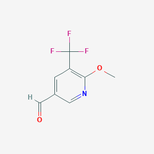 6-Methoxy-5-(trifluoromethyl)nicotinaldehyde - 