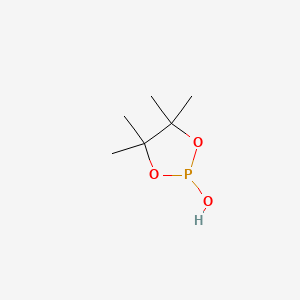 4,4,5,5-Tetramethyl-1,3,2-dioxaphospholan-2-OL - 58954-06-6