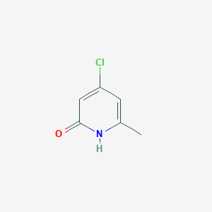 4-Chloro-6-methylpyridin-2-OL - 