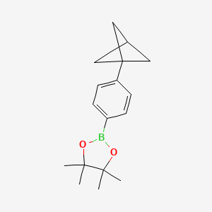 2-(4-(Bicyclo[1.1.1]pentan-1-yl)phenyl)-4,4,5,5-tetramethyl-1,3,2-dioxaborolane - 