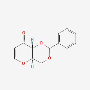 4,6-O-Benzylidene-1,5-anhydro-2-deoxy-D-erythro-hex-1-EN-3-ulose - 