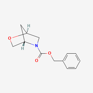 (1S,4S)-benzyl 2-oxa-5-azabicyclo[2.2.1]heptane-5-carboxylate - 