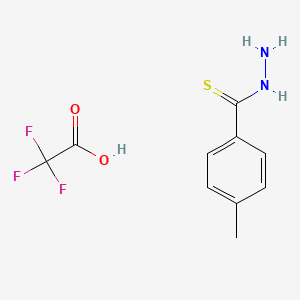 4-Methylbenzothiohydrazide 2,2,2-trifluoroacetate - 