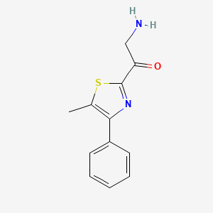 2-Aminoacetyl-5-methyl-4-phenylthiazole - 