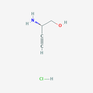 (S)-2-Aminobut-3-yn-1-ol HCl - 