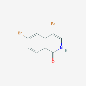 4,6-Dibromo-1,2-dihydroisoquinolin-1-one - 