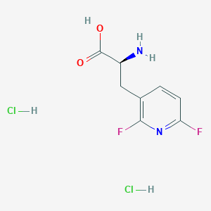 (S)-2-Amino-3-(2,6-difluoropyridin-3-yl)propanoic acid dihydrochloride - 