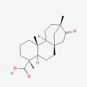 17-Norkauran-18-oic acid, 13-methyl-16-oxo-, (4a,8b,13b)- - 