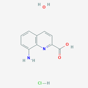 8-Amino-2-quinolinecarboxylic acid hydrochloride hydrate - 