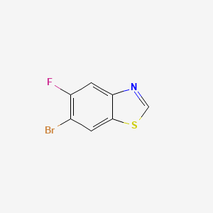 6-Bromo-5-fluorobenzo[d]thiazole - 