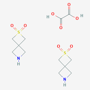 2-Thia-6-azaspiro[3.3]heptane 2,2-dioxide hemioxalate - 